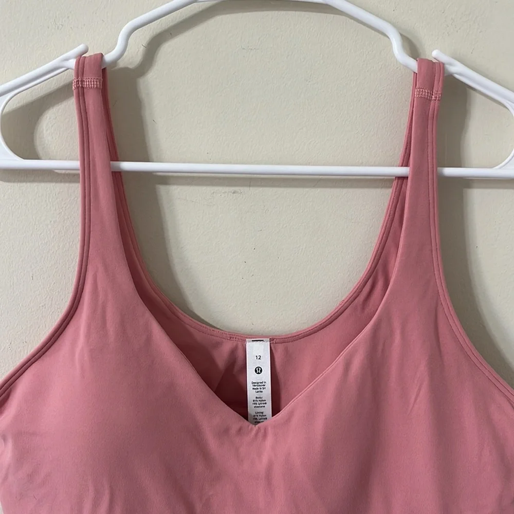NWT Lululemon Align Tank Top Pink Puff Size 12 - Picture 3 of 10